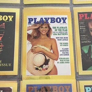 90s Vintage Playboy Chromium Cover Card Collectors 1995 #91